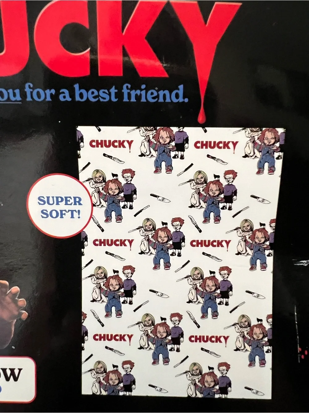 Chucky Plush Throw Blanket